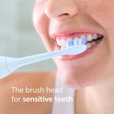 Philips Sonicare S2 Sensitive tandbørstehoved HX6054/87 (hvid)