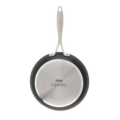 Non-Stick-stegepande i aluminium 24 cm - Praktisk/effektiv til ethvert køkken, tåler opvaskemaskine