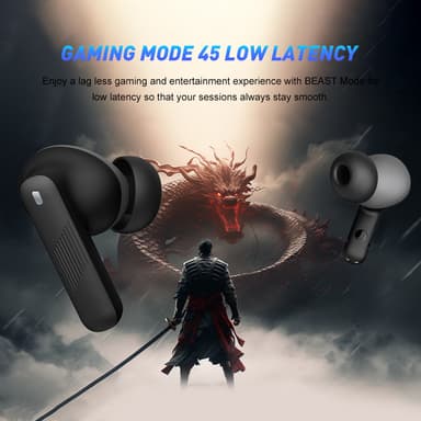 Bluetooth-øretelefoner med ENC Call Noise Reduction Hurtig opladning V5.3