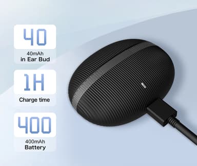 Bluetooth-øretelefoner med ENC Call Noise Reduction Hurtig opladning V5.3