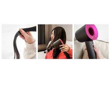 Silver Curling Diffuser til Dyson Supersonic hårtørrer HD01 HD02 HD03 HD04 HD08