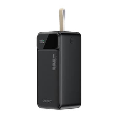 Choetech B732 50000mAh 22,5W PD powerbank (sort)