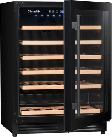 Climadiff vinskab CBU51S2B (indbygget) 51 flasker
