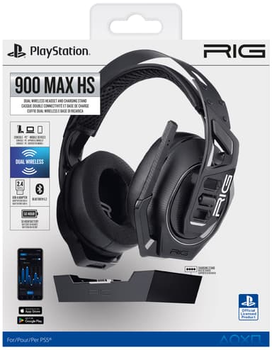 Rig 900 Max HS trådløst PlayStation og PC gaming headset