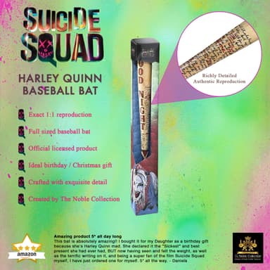 Noble Collection DC baseballbat (Harley Quinn)