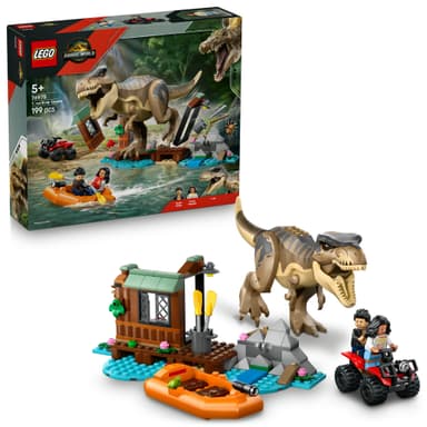 LEGO Jurassic World Bådflugt fra T. rex 76975