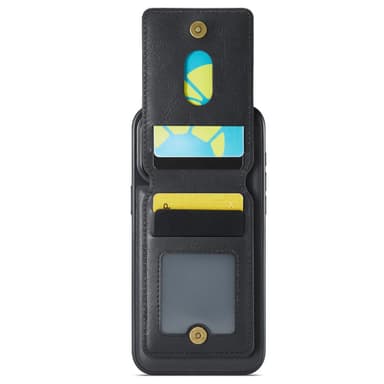 MAGKING iPhone 16 Pro Max K1 Series Magnetisk Cover+Pungetui - Sort