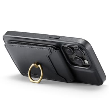 MAGKING iPhone 16 Pro Max K1 Series Magnetisk Cover+Pungetui - Sort