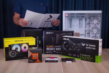 Elgiganten Build 401W R7X3D/32/2TB/RTX 5070 Ti OC