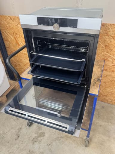 Siemens iQ700 indbygningsovn HB672GCW1S - D14660 - brugt