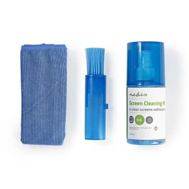 Nedis Skræmrens | Spray | 200 ml | Notebook / Smartphone / Tablet / TV Skærm | Klud inkluderet