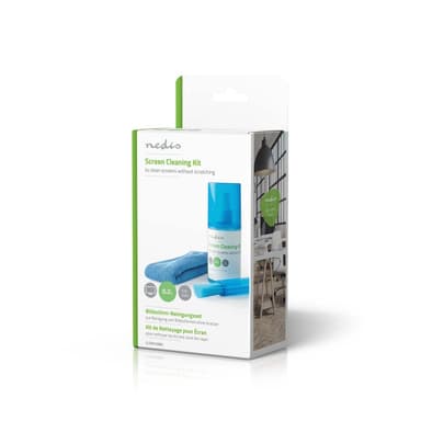 Nedis Skræmrens | Spray | 200 ml | Notebook / Smartphone / Tablet / TV Skærm | Klud inkluderet