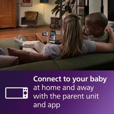 Philips Avent babyalarm SCD953/26 (hvid)