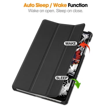 SKALO Lenovo Legion Tab 3rd Gen Trifold Cover - Sort