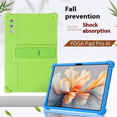 SKALO Lenovo Yoga Tab Plus Armor Silikone Cover - Sort