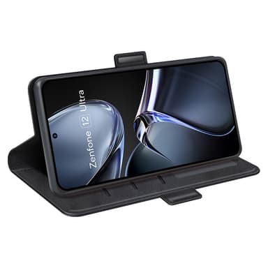 SKALO Asus Zenfone 12 Ultra 5G Premium ID Flip Cover - Sort