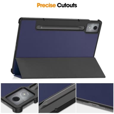 SKALO Lenovo Idea Tab Pro Trifold Cover - Mørkeblå