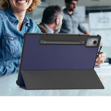 SKALO Lenovo Idea Tab Pro Trifold Cover - Mørkeblå