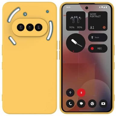 Liquid silikone cover Nothing Phone 3a - Gul