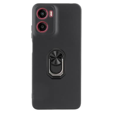 TPU ringcover Motorola Moto G05 - Sort
