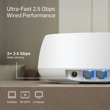 TP-Link Deco BE3600 Pro WiFi 7 mesh-system (3-pak)