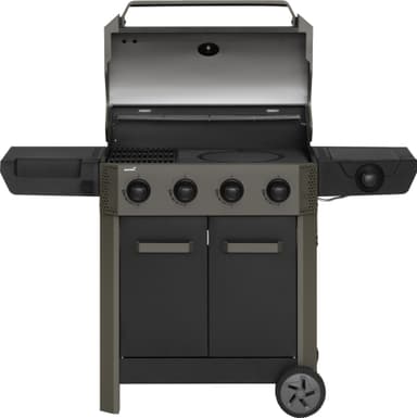 Mustang Augusta 4+1 gasgrill 641568 (sort) vejrbestandig