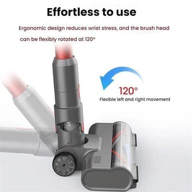 Gulvmundstykke med LED til Dyson V7 / V8 / V10 / V11 / V15