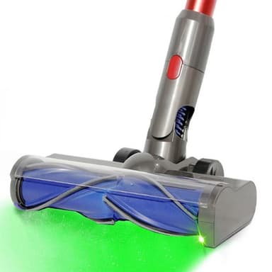 Gulvmundstykke med grøn LED til Dyson V7 / V8 / V10 / V11 / V15
