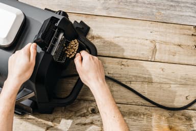 Ninja Woodfire elektrisk grill OG701EU (grå & sort)