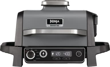 Ninja Woodfire elektrisk grill OG701EU (grå & sort)