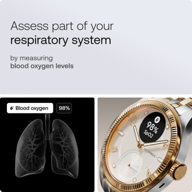 Withings ScanWatch Nova Brilliant hybridur 39 mm (guld)