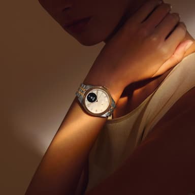 Withings ScanWatch Nova Brilliant hybridur 39 mm (guld)