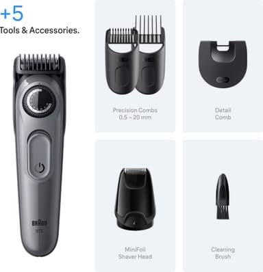 Braun Series 3 skægtrimmer BT3560 (grå)
