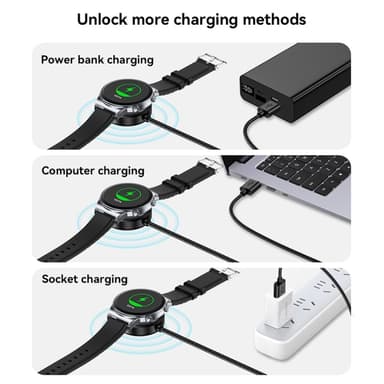 Oplader til Samsung Galaxy Watch 5 40mm