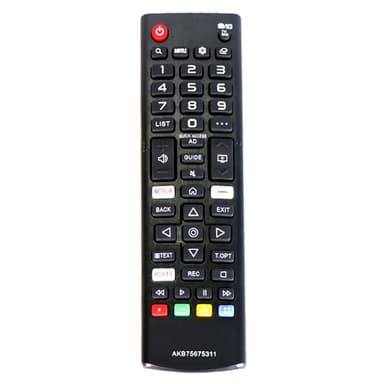 TV fjernbetjening Erstatning til AKB75675311 LG TV
