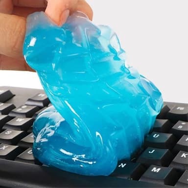 Tastaturstøvrenser Magic Sticky Gel-rengøring til pc-bil