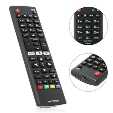 AKB75095308 TV Fjernbetjening Erstatning til LG Smart TV