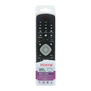 HUAYU TV fjernbetjening Erstatning til RM-L1285 Philips LCD LED