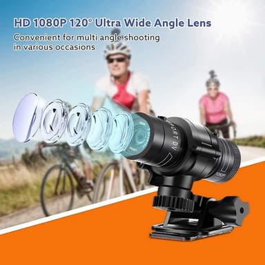 1080P HD Sport Action Kamera Cykelhjelm Kamera DV videokamera