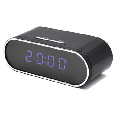 Full HD Night Vision WiFi Cam Vækkeur skjult kamera