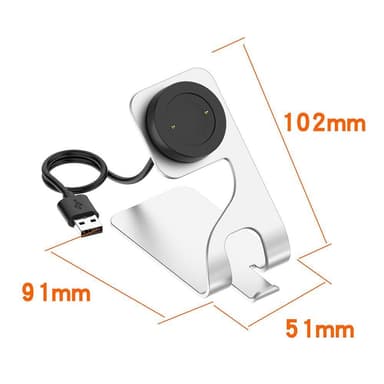 Til Honor Watch 4/Honor Watch GS3 USB-kabel Opladningsdock-oplader