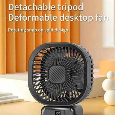 6"" fan køleventilator + stativ til camping barnevogn