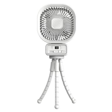 6"" fan køleventilator + stativ til camping barnevogn