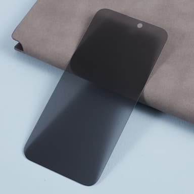til iPhone 15 fuld dækning Hærdet glas anti-spion Privacy