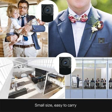 1080P HD trådløst kamera WiFi IP mikro mini kamera knap skjult