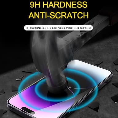 Til iPhone 15 Pro Max Anti-spy Privacy Hærdet glas skærmbeskytter