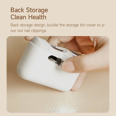 XIAOMI Elektrisk Negleklipper Polering Automatisk Pro Trimmer