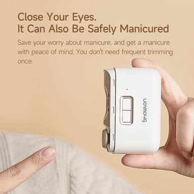 XIAOMI Elektrisk Negleklipper Polering Automatisk Pro Trimmer