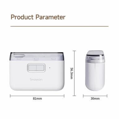 XIAOMI Elektrisk Negleklipper Polering Automatisk Pro Trimmer