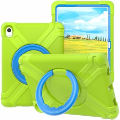 Til iPad 10.9 (2022) 360-graders rotationsstativ-tabletcover Anti-faldbeskyttelse